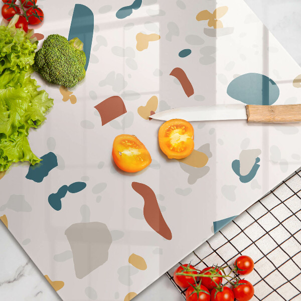 Tábua de vidro Grés decorativo