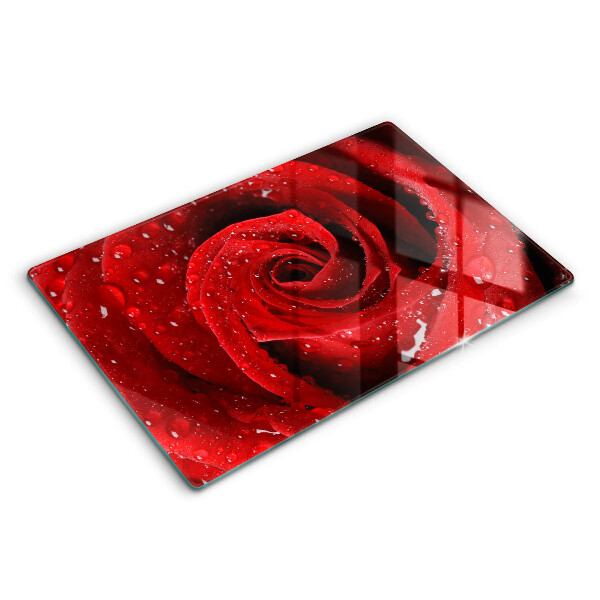 Tábua de cortar Pétalas de flores de rosa