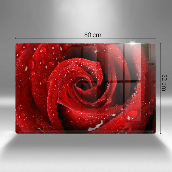 Tábua de cortar Pétalas de flores de rosa