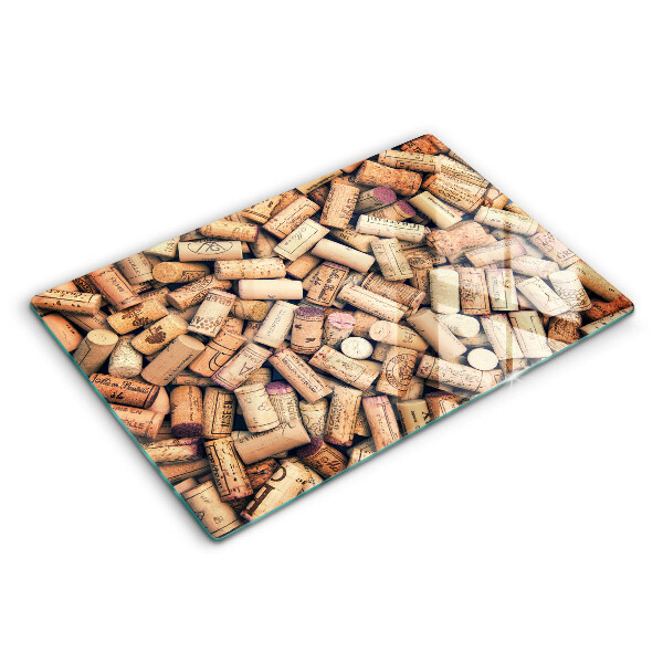 Tábua para corte Padrão de rolhas de vinho