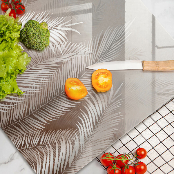 Tábua corte Vegetação de folhagem Boho