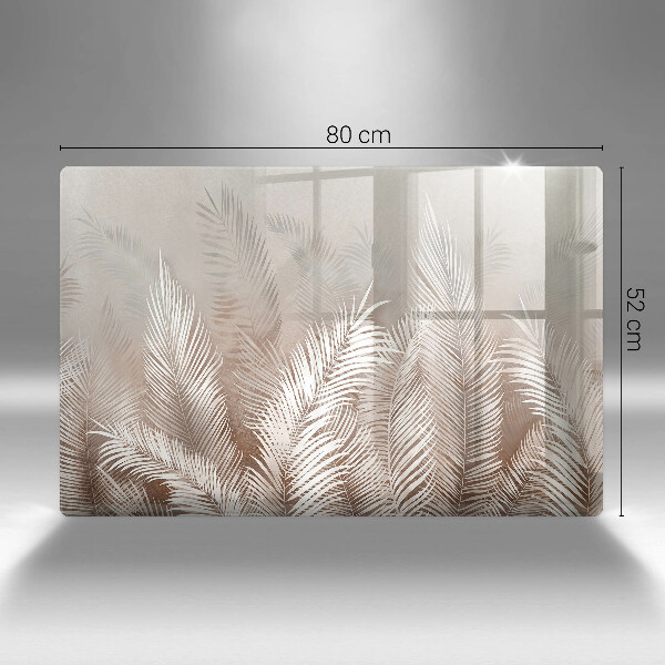 Tábua corte Vegetação de folhagem Boho