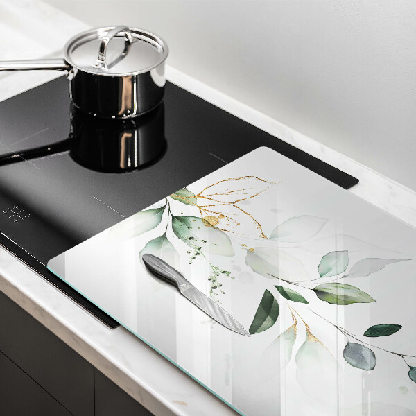 Tábua para corte Folhas de aquarela