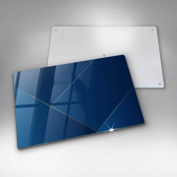 Tábua de cortar de vidro Fundo moderno