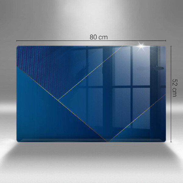 Tábua de cortar de vidro Fundo moderno