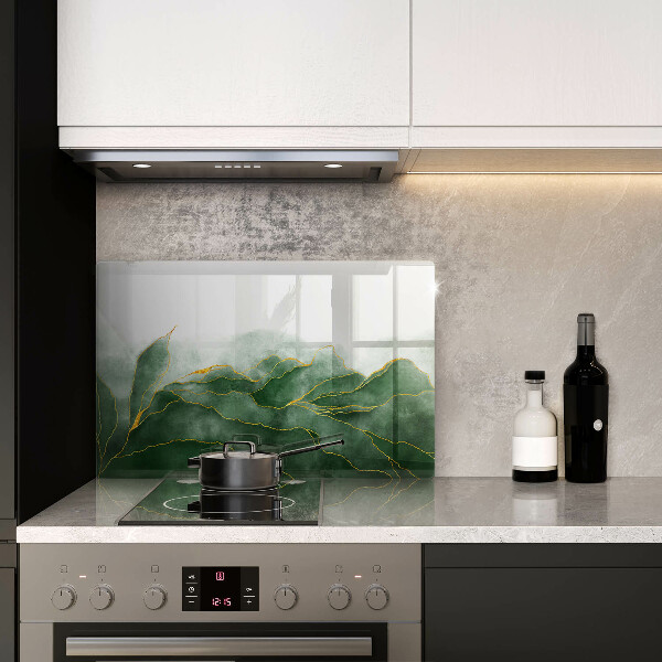 Tábua de vidro Natureza abstrata