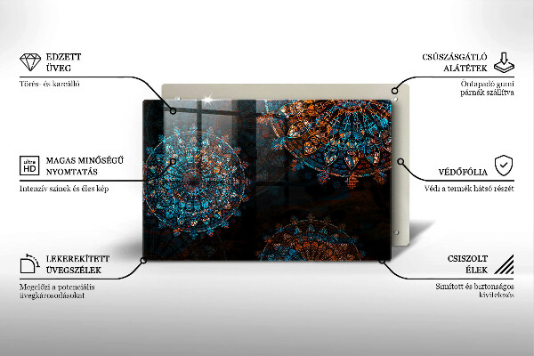 Tábua corte Rodas vintage Boho