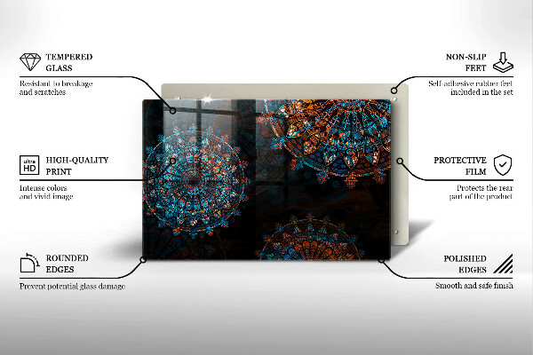 Tábua corte Rodas vintage Boho