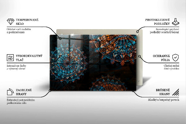 Tábua corte Rodas vintage Boho