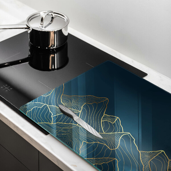 Tábua cozinha Montanhas abstratas