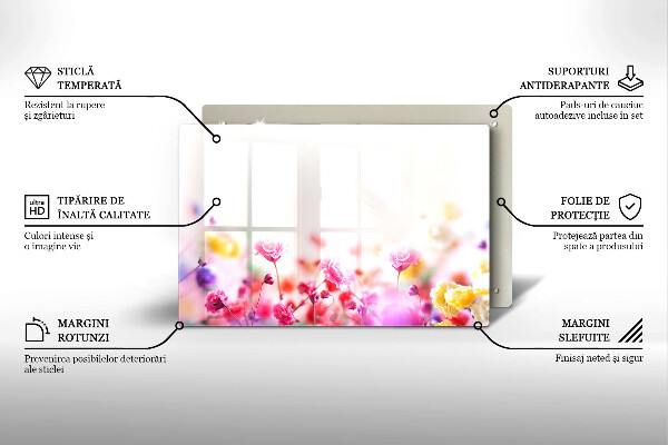 Tábua para corte Prado de flores