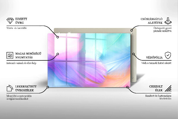 Tábua para cozinha Penas pastéis
