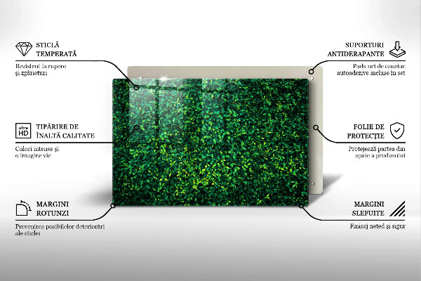 Tábua para corte Planta com folhas pequenas