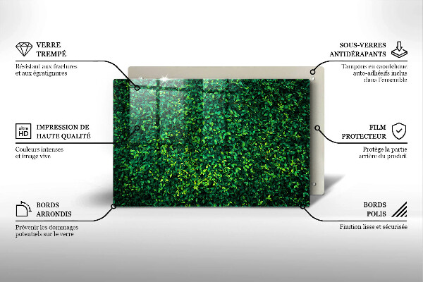 Tábua para corte Planta com folhas pequenas