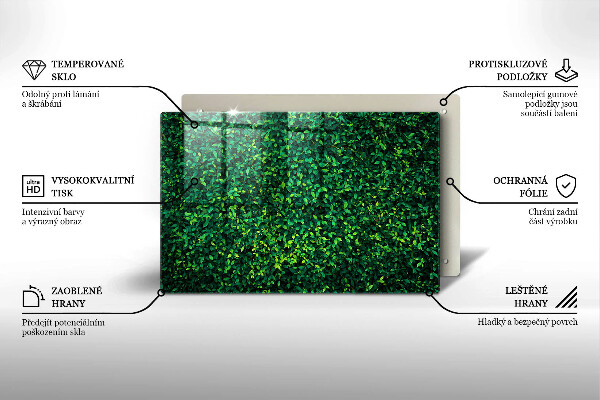 Tábua para corte Planta com folhas pequenas