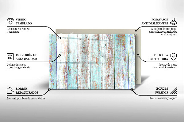 Tábua para cozinha Tábuas antigas vintage
