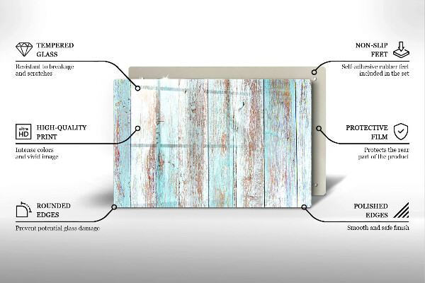 Tábua para cozinha Tábuas antigas vintage