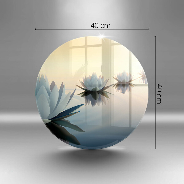 Tábua corte Flores de nenúfar