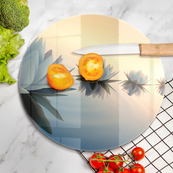 Tábua corte Flores de nenúfar