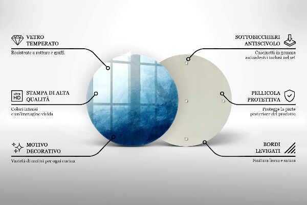 Tábua de cortar alimentos Fundo abstrato