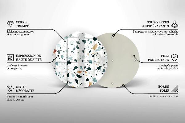 Tábua de cortar Grés claro