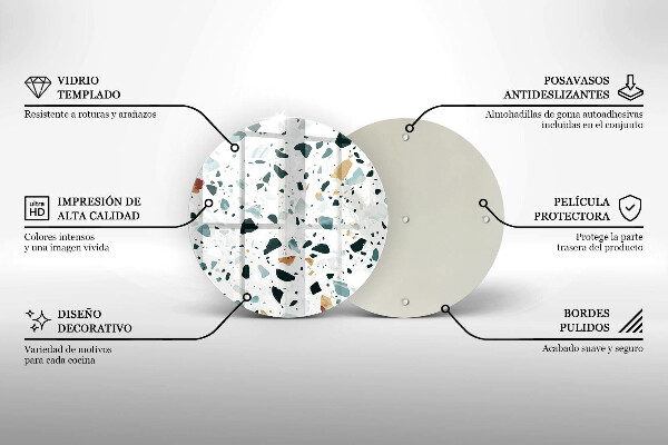 Tábua de cortar Grés claro