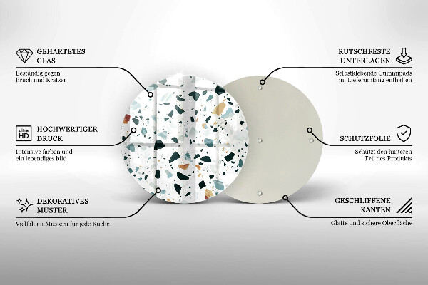 Tábua de cortar Grés claro