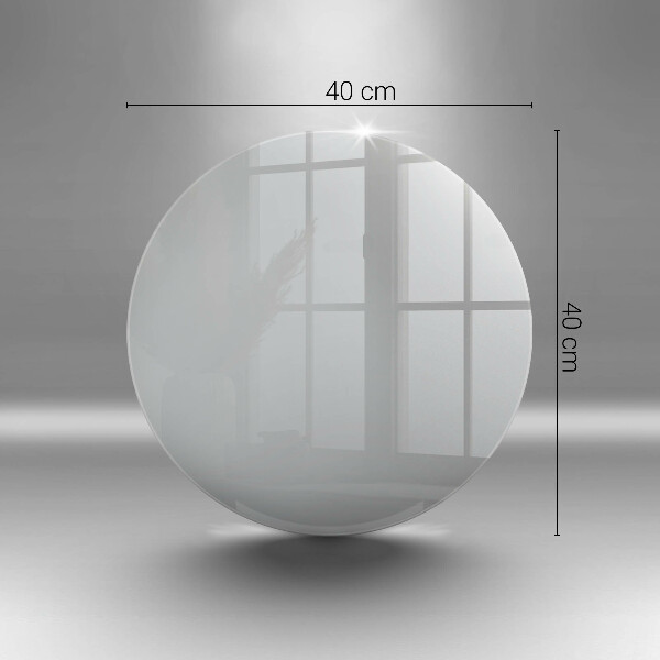 Tábua de vidro Cor cinza