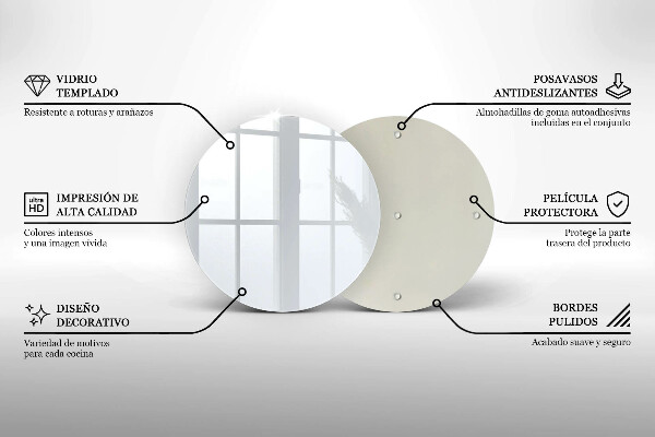 Tábua de corte Cor branca
