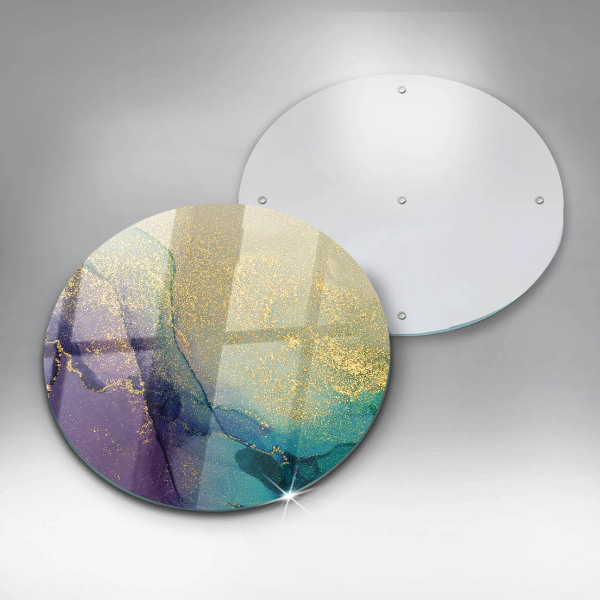 Tábua de cortar Fundo com ouro