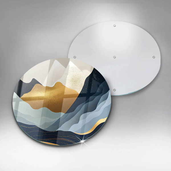 Tábua de corte Montanhas abstratas