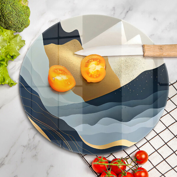 Tábua de corte Montanhas abstratas