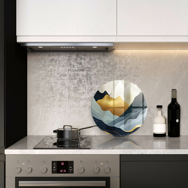 Tábua de corte Montanhas abstratas