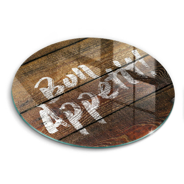 Tábua cozinha Placa de Bon Appetit nos painéis