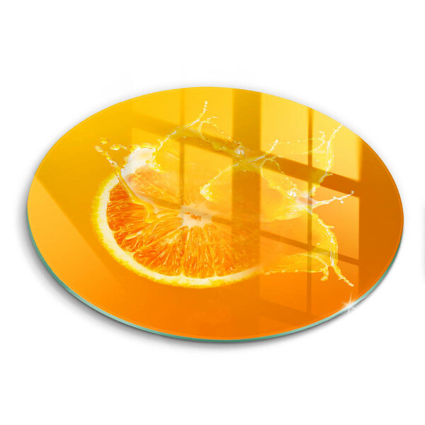 Tábua corte Fruta laranja suculenta
