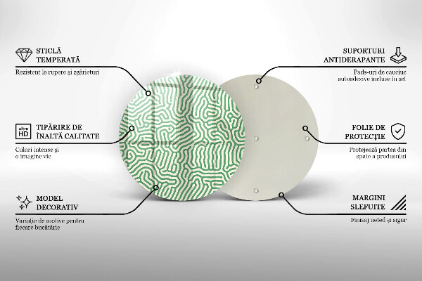 Tábua para cozinha Linhas abstratas