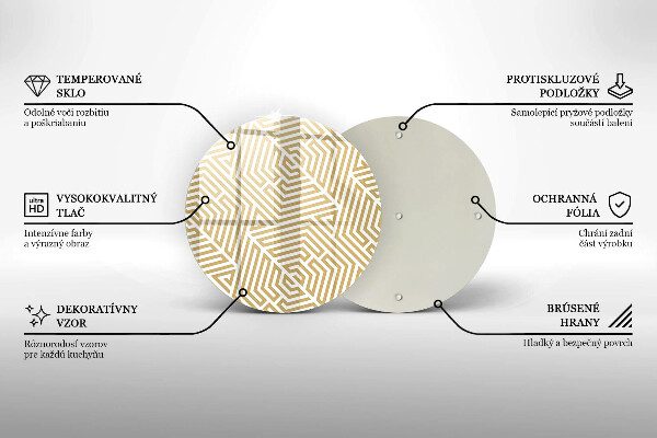 Tábua para corte Linhas geométricas