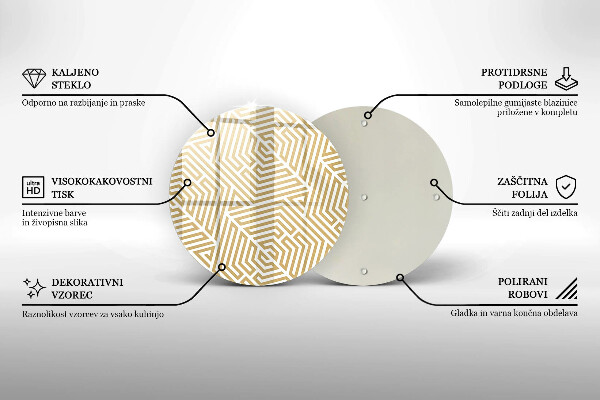 Tábua para corte Linhas geométricas