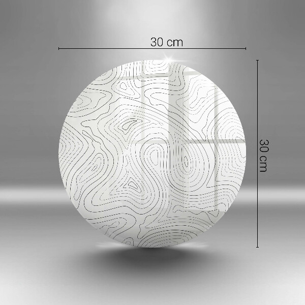 Tábua corte Formas abstratas