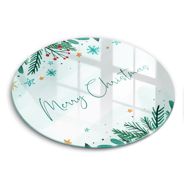 Tábua para cozinha Inscrição de Feliz Natal