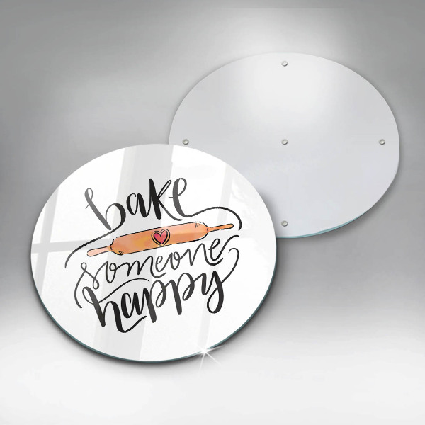 Tábua para cozinha Asse alguém feliz