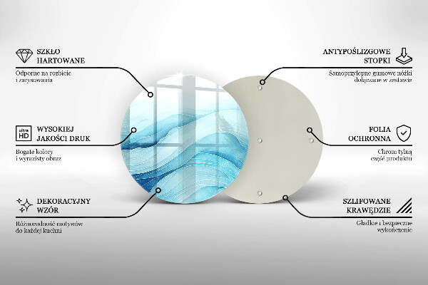Tábua de corte Ondas abstratas