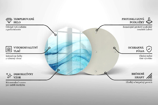 Tábua de corte Ondas abstratas