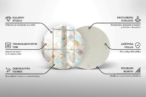 Tábua para cozinha Composição pastel