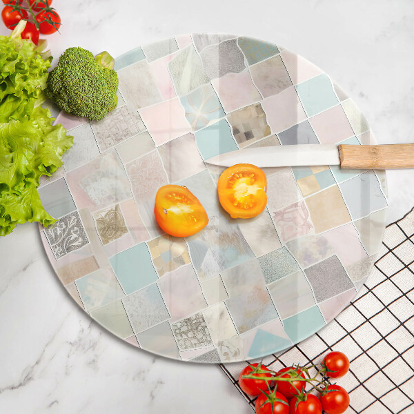 Tábua para cozinha Composição pastel