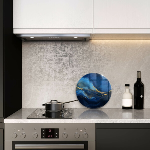 Tábua de cortar alimentos Abstração de cobalto