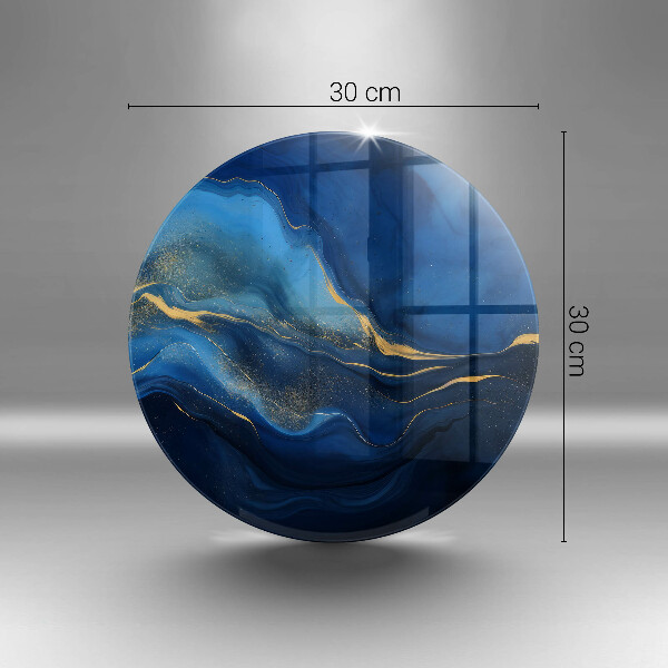 Tábua de cortar alimentos Abstração de cobalto