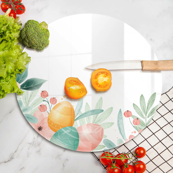 Tábua para cozinha ovos de páscoa