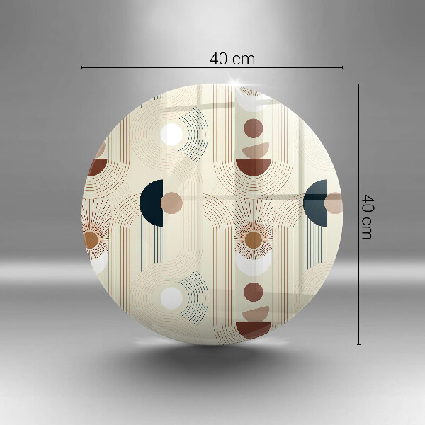 Tábua para corte Formas geométricas boho