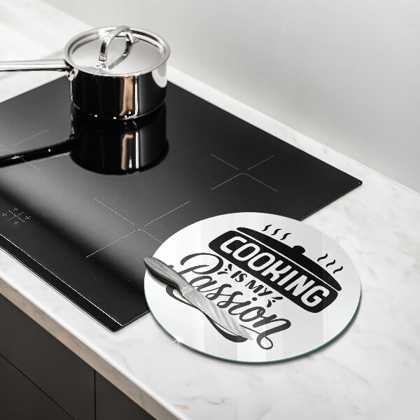 Tábua de corte Cozinhar é minha paixão